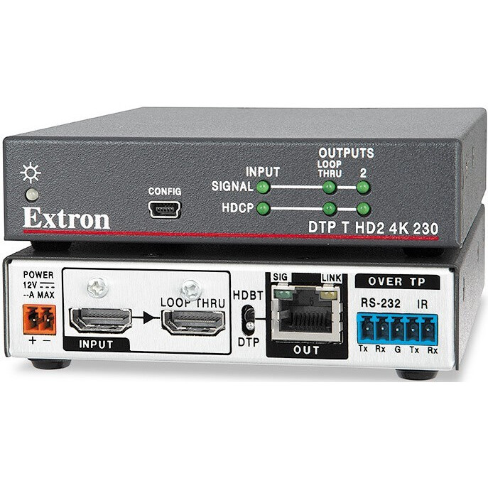 Передатчик HDMI Extron DTP T HD2 4K 230 - 60-1491-12