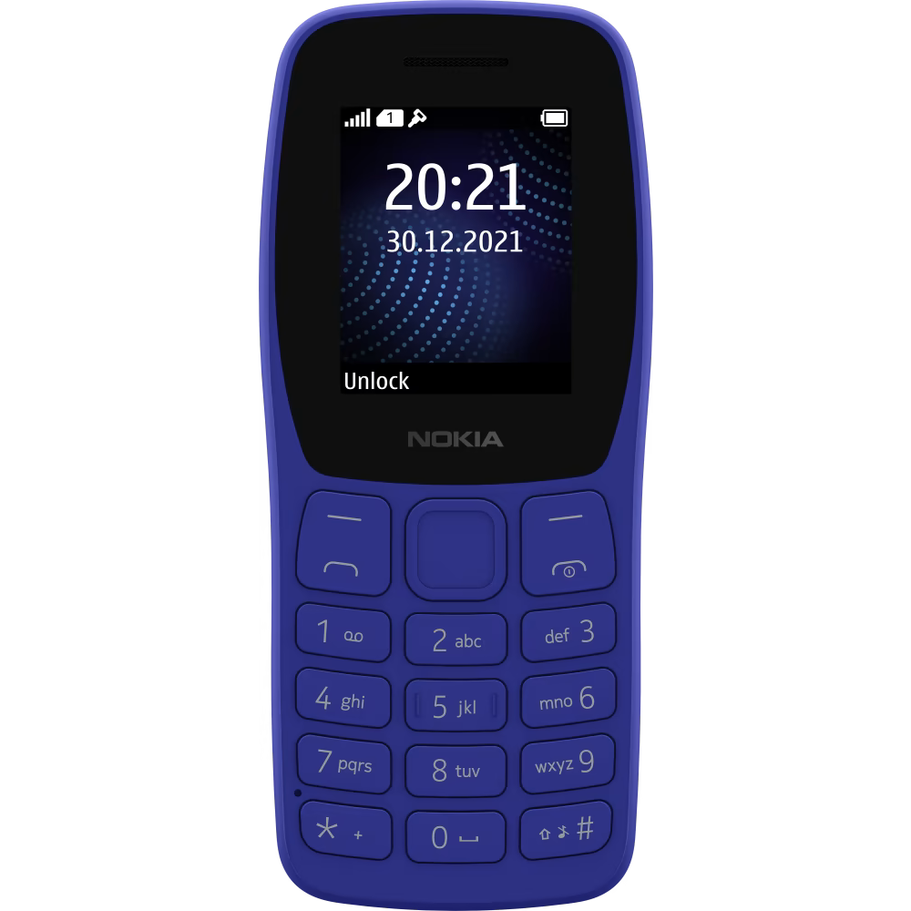 Телефон Nokia 105 Dual Sim (2022) Blue: купить в интернет магазине Регард  Москва: цена, характеристики, описание, отзывы