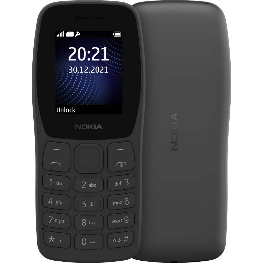 Телефон Nokia 105 Single Sim Charcoal (TA-1432): купить в интернет магазине  Регард Москва: цена, характеристики, описание, отзывы