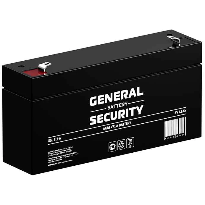 Аккумуляторная батарея General Security GSL3.2-6