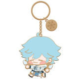 Брелок miHoYo Genshin Impact Chibi Character Metal Keychain Chongyun (6972957486326)