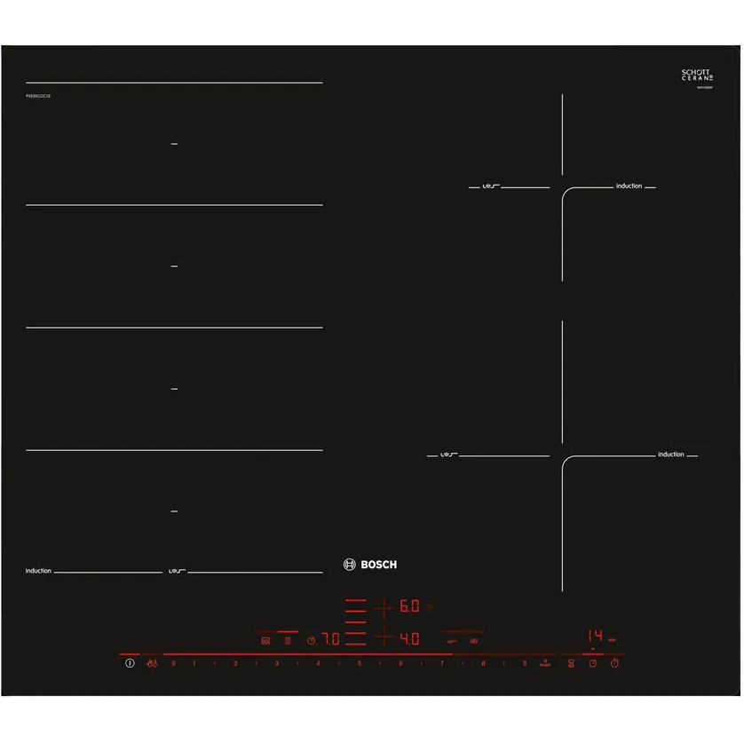 Индукционная варочная панель Bosch PXE601DC1E
