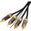 Кабель 4x RCA (M) - 4x RCA (M), 5м, KICX RCA-06 - 9100178 - фото 3