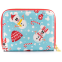 Кошелёк Loungefly Disney Seasonal Snowman Minnie Mickey AOP Zip Around Wallet - WDWA1785 - фото 2