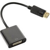 Переходник DisplayPort (M) - DVI (F), ExeGate EX-A-DPM-DVIF-0.15 (EX294676RUS)