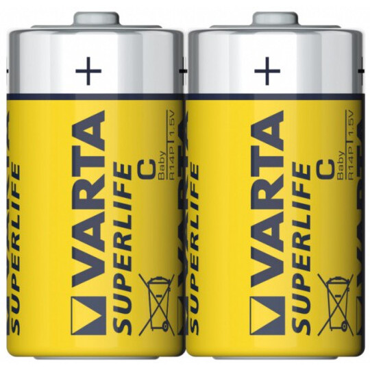 Батарейка Varta Superlife (C, 2 шт.) (2014101302)