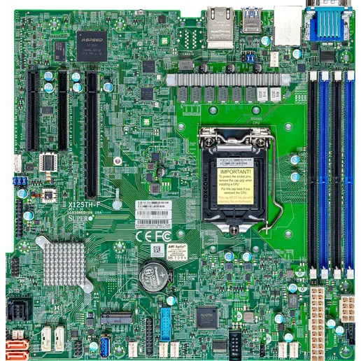 Серверная материнская плата SuperMicro X12STH-F-B - MBD-X12STH-F-B