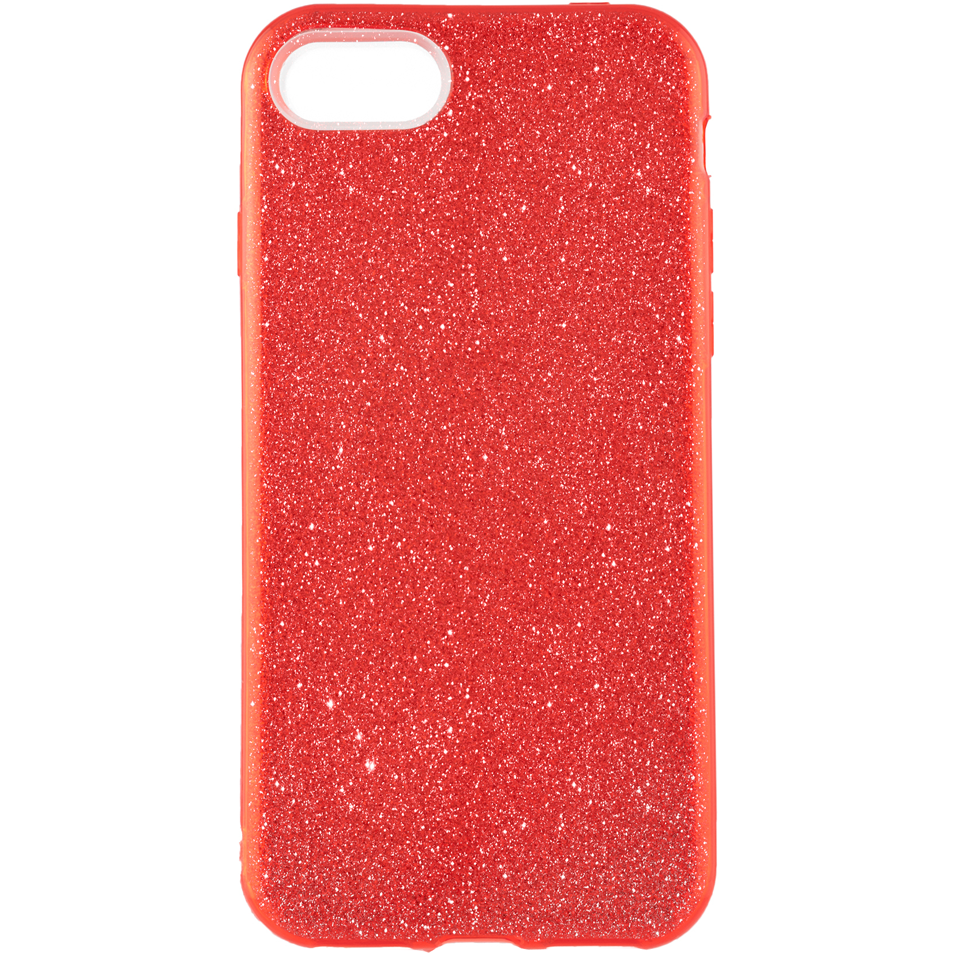 Чехол BROSCO IP7/8-SHINE-RED