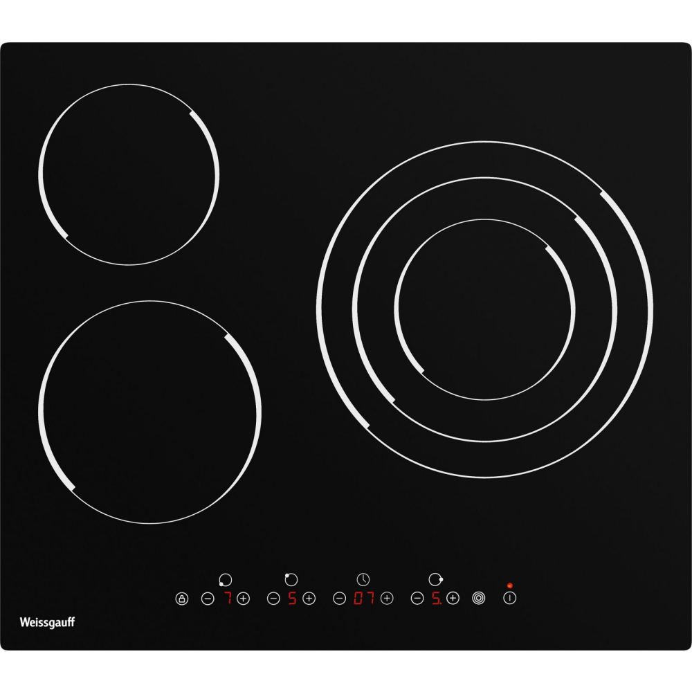 Электрическая варочная панель Weissgauff HV 633 B - 430273