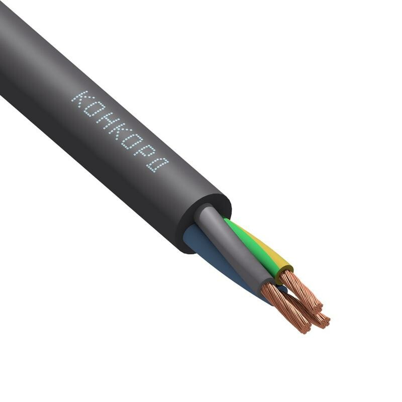 Силовой кабель Конкорд КГтп-ХЛ 3х2.5 (N PE) 380/660-3, 100м - 932