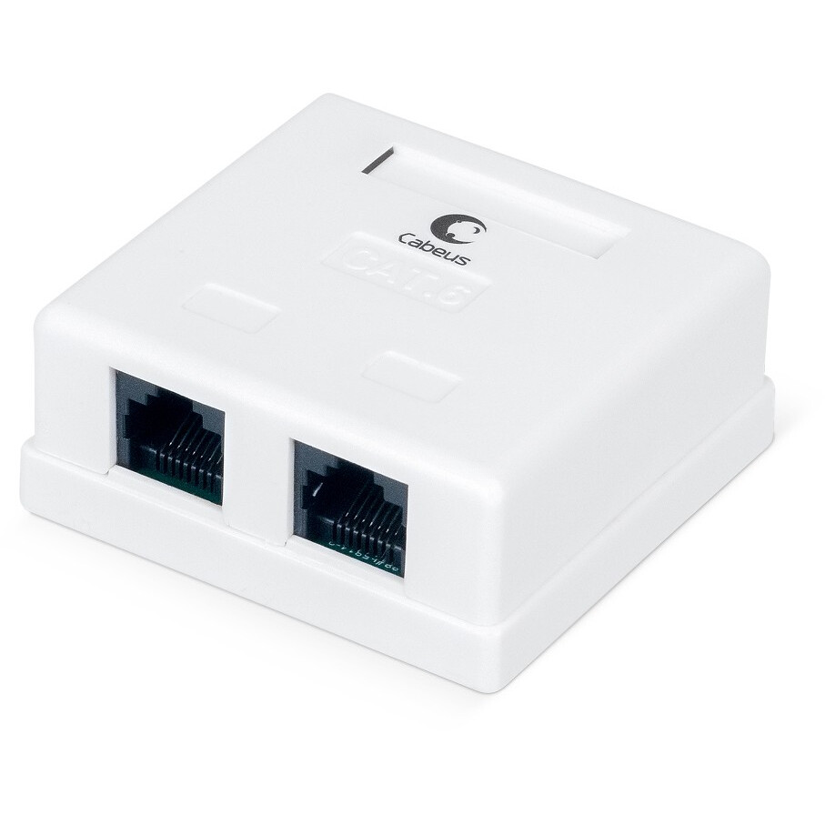 Розетка RJ-45 Cabeus WS-8P8C-Cat.6-2