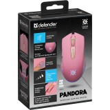 Мышь Defender Pandora GM-502 Pink (52501)