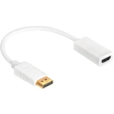 Переходник DisplayPort (M) - HDMI (F), 0.1м, Greenconnect GCR-ADP2MHDW