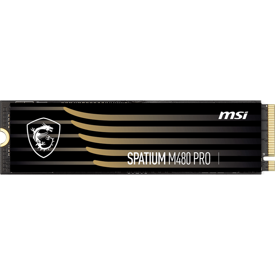 Накопитель SSD 1Tb MSI SPATIUM M480 PRO (SPATIUM M480 PRO PCIe 4.0 NVMe M.2 1TB) - S78-440L1G0-P83