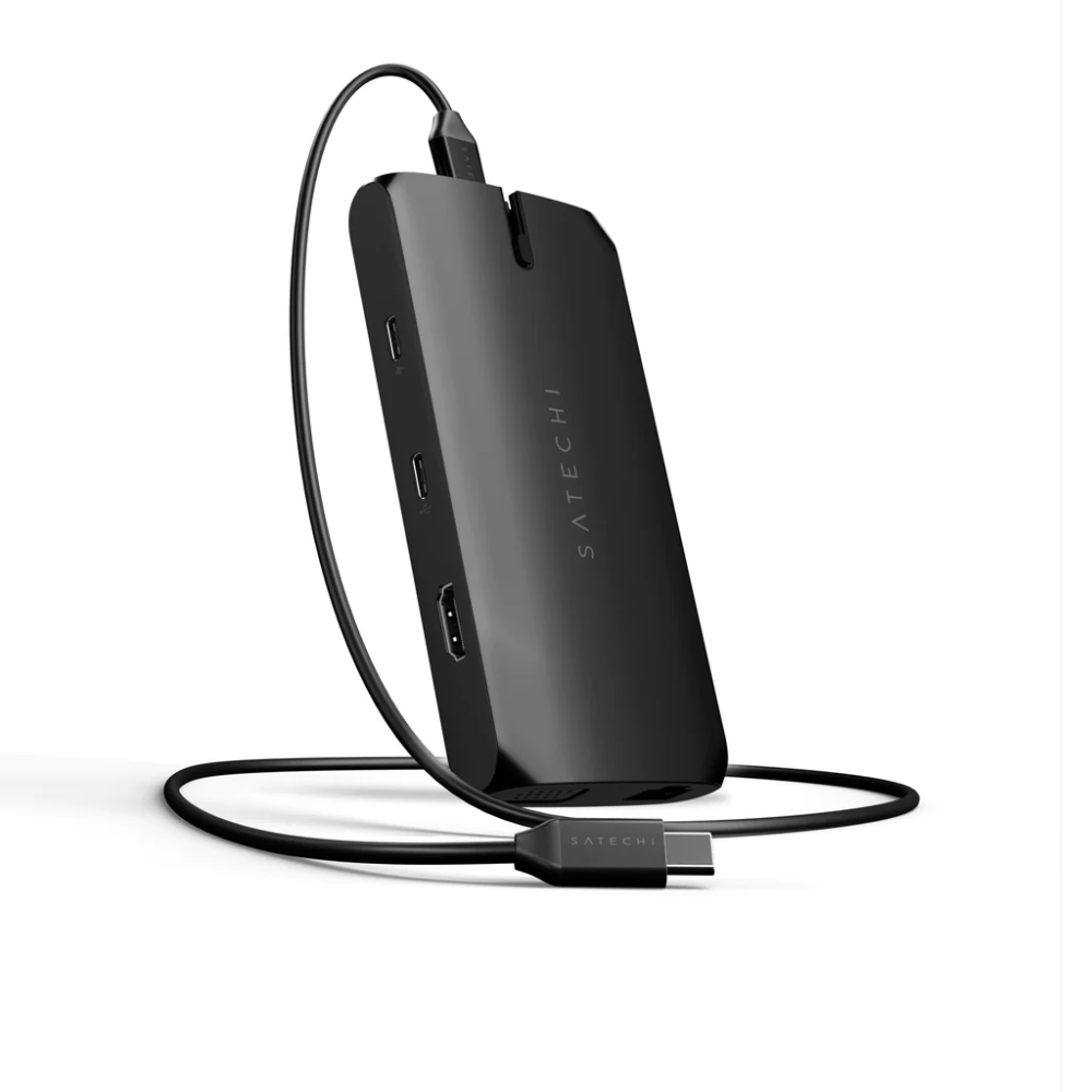 Док-станция Satechi USB-C On-the-Go Multiport Adapter Black (ST-UCMBAK)