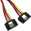 Разветвитель SATA - 2x SATA, 0.2м, Cablexpert CC-SATAM2F-20CM - фото 4