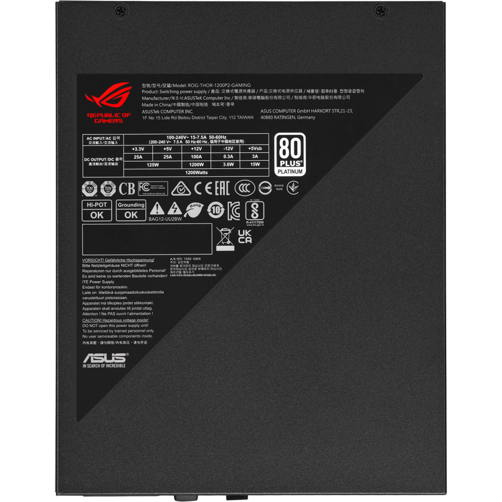 ROG Thor 1000w Platinum II Eva Edition. ASUS ROG Thor 1000w Platinum II. ASUS ROG Thor 1200p.