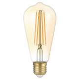 Светодиодная лампочка Gauss Filament ST64 Golden 2400K (8 Вт, E27) (157802008)