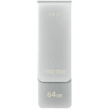 USB Flash накопитель 64Gb SmartBuy M1 Grey (SB064GM1G)