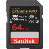 Карта памяти 64Gb SD SanDisk Extreme Pro (SDSDXEP-064G-GN4IN)