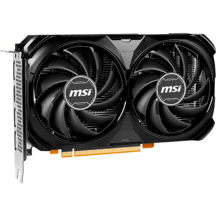 Видеокарта NVIDIA GeForce RTX 4060 MSI 8Gb (RTX 4060 VENTUS 2X BLACK 8G)