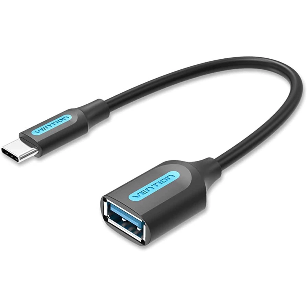 Кабель USB - USB Type-C, 0.15м, Vention CCVBB