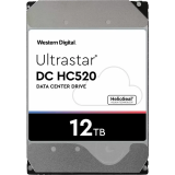 Жёсткий диск 12Tb SATA-III WD Ultrastar DC HC520 (0F30144/0F29612/0F29603) (HUH721212ALE600)