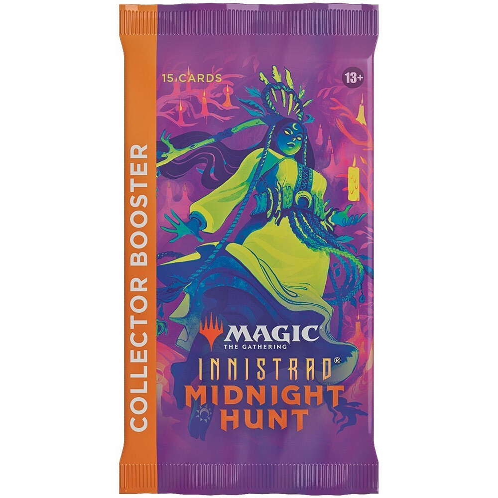 Бустер Wizards of the Coast MTG: Innistrad Midnight Hunt: Collector Booster - C89540001