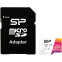 Карта памяти 256Gb MicroSD Silicon Power Elite + SD адаптер (SP256GBSTXBV1V20SP)