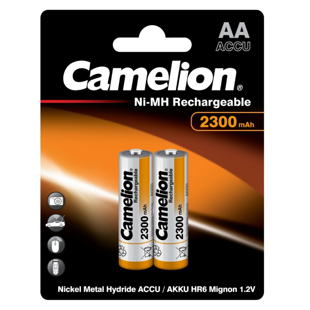 Аккумулятор Camelion (AA, 2300mAh, 2 шт.)