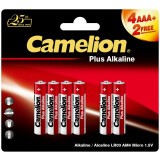 Батарейка Camelion Plus (AAA, 6 шт.) (4+2LR03-BP)