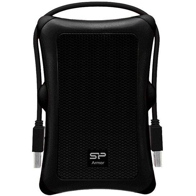 Внешний жёсткий диск 1Tb Silicon Power Armor A30 Black (SP010TBPHDA30S3A)