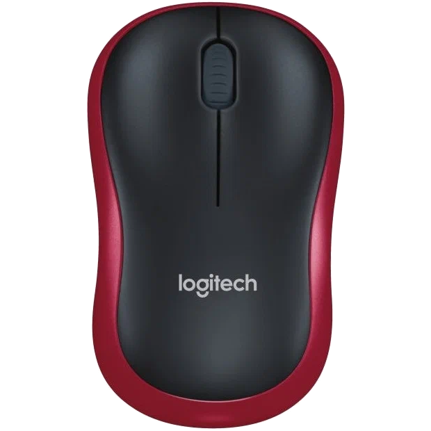 Мышь Logitech M186 Black/Red (910-004133)