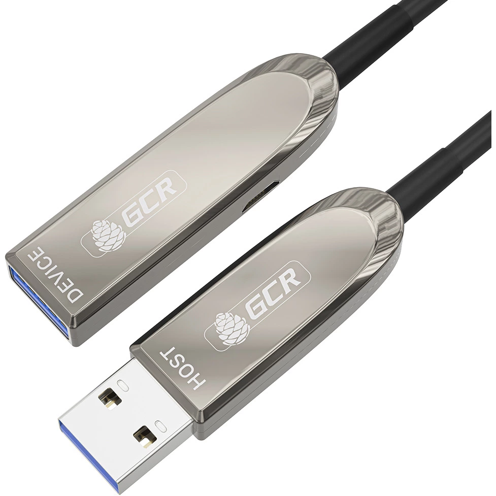 Кабель удлинительный USB A (M) - USB A (F), 20м, Greenconnect GCR-54791