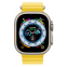 Умные часы Apple Watch Ultra 49mm Titanium Case with Yellow ocean Band (MNH93LL/A) - фото 2