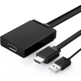 Переходник DisplayPort (F) - HDMI (M) + USB, UGREEN MM107 (40238)