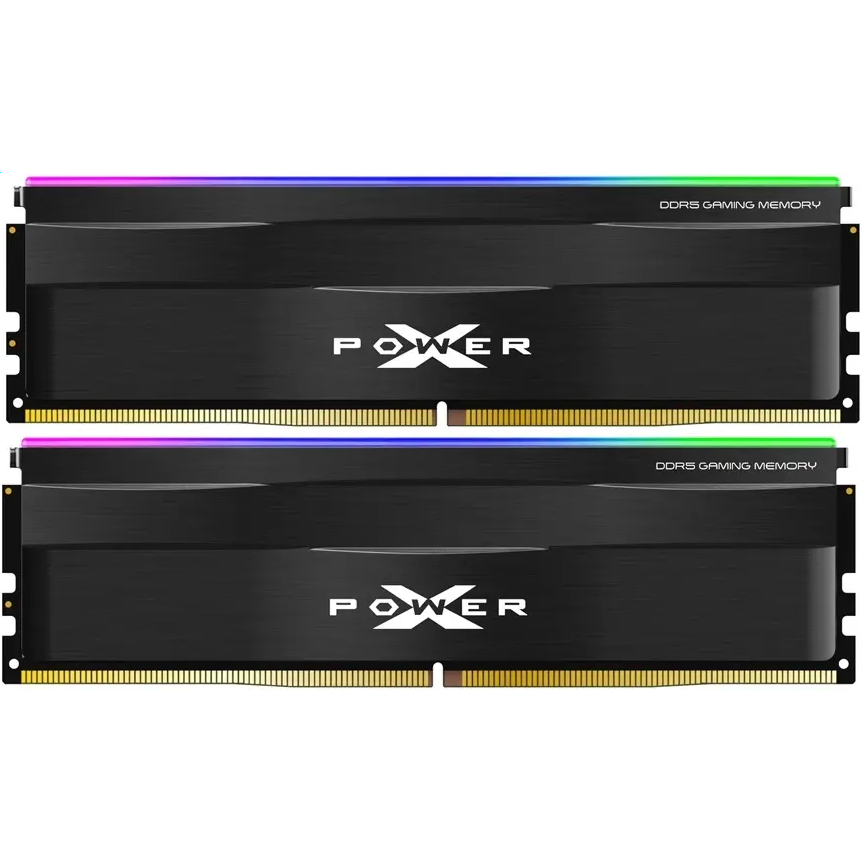 Оперативная память 32Gb DDR5 6000MHz Silicon Power XPower Zenith RGB (SP032GXLWU600FDF) (2x16Gb KIT)