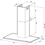 Вытяжка KRONA RINA 600 inox PB (00020687)