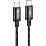 Кабель USB Type-C - USB Type-C, 1м, HOCO X89 Wind Black (6931474784384)