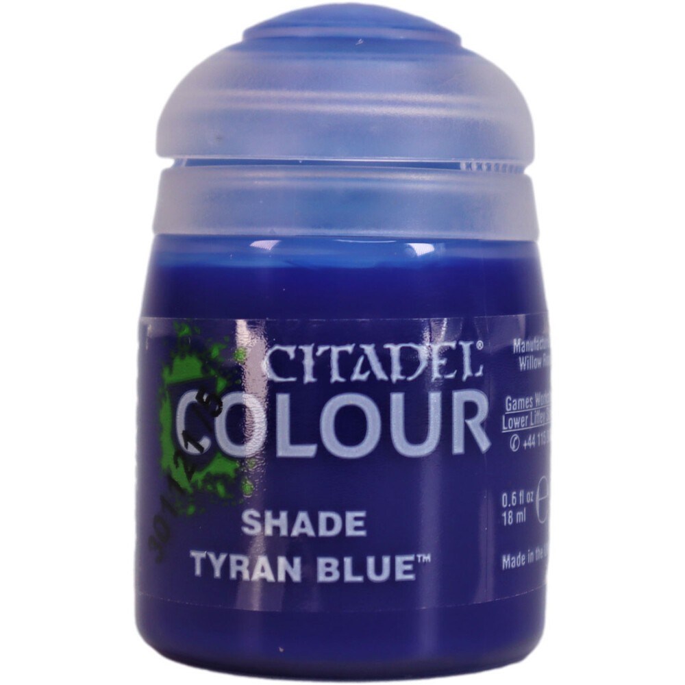 Краска Games Workshop Citadel Colour Shade: Tyran Blue, 18 мл - 24-33