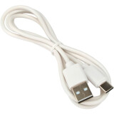 Кабель USB - USB Type-C, 1м, Гарнизон GCC-USB2-AMCM-1M-W