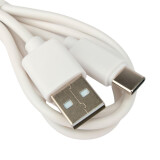 Кабель USB - USB Type-C, 1м, Гарнизон GCC-USB2-AMCM-1M-W