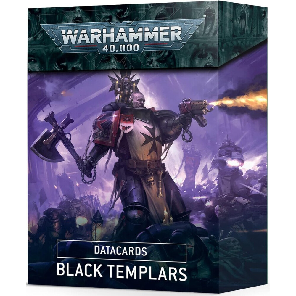 Датакарты Games Workshop WH40K: Datacards Black Templars 9 ed. - 55-52