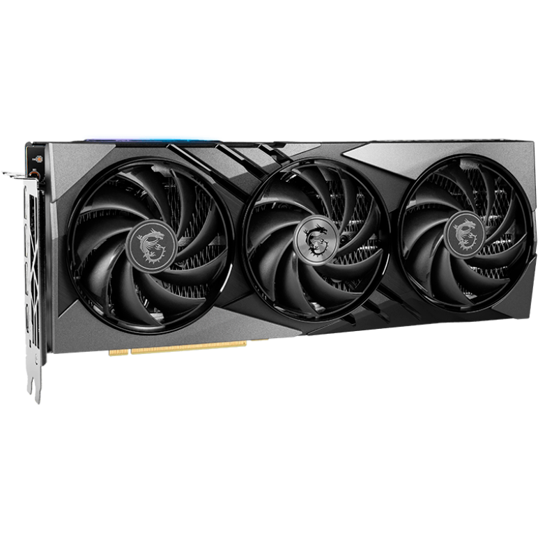 Видеокарта NVIDIA GeForce RTX 4070 Ti MSI 12Gb (RTX 4070 Ti GAMING X SLIM 12G)