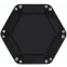 Лоток для кубиков MTGtrade черный шестиугольный малый 17.5х17.5см - DND_TRAY_HEX17/DT0017 - фото 2
