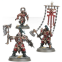 Миниатюра Games Workshop AoS: Khorne Bloodbound Blood Warriors - 83-24 - фото 3