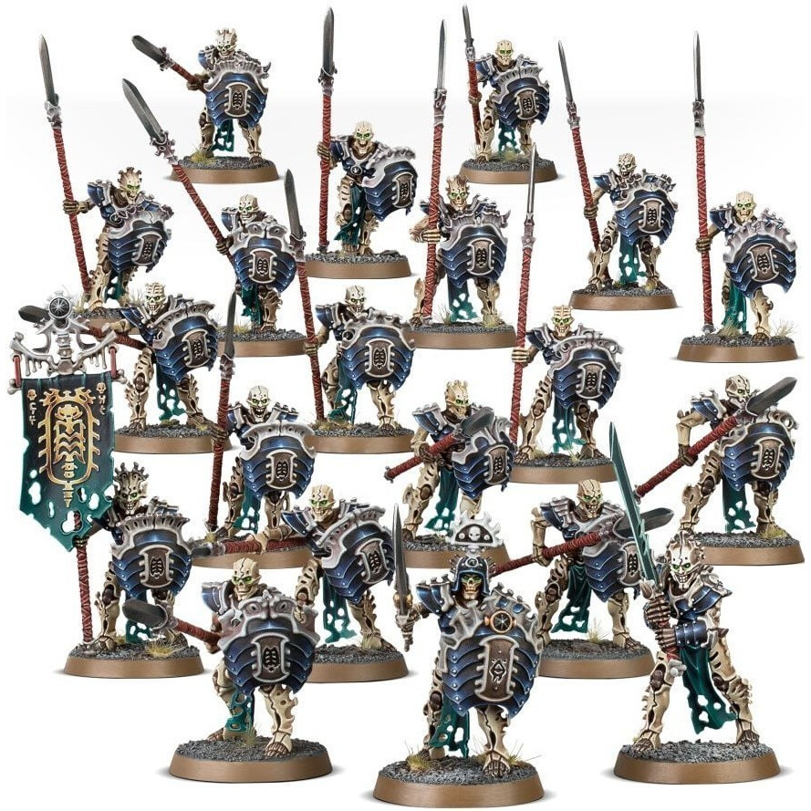 Миниатюра Games Workshop AoS: Ossiarch Bonereapers Mortek Guard - 94-25