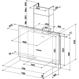 Вытяжка FABER TALIKA CT A80 (330.0540.785)