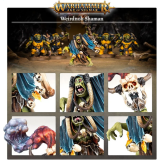 Миниатюра Games Workshop AoS: Orruk Warclans Orruk Weirdnob Shaman (2021) (89-27)