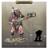 Миниатюра Games Workshop AoS: Sons of Behemat King Brodd (93-10)